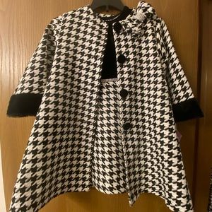 Girls  4/5 2pc Coat&Dress